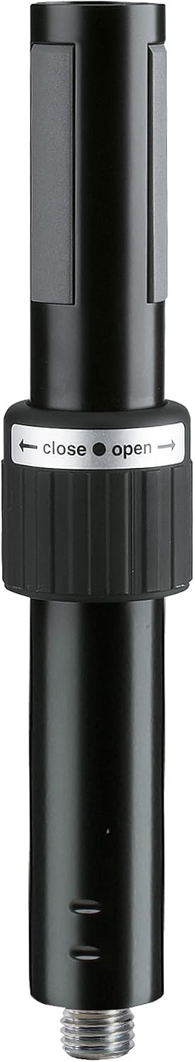 K&M Konig & Meyer Distance Rod Ring Lock | PA Speaker Stand with Expanding Mandrel | Easy to Set Up DJ Subwoofer Stand Made of Steel | Black Vibration Free Distance Rod | 0.63kg