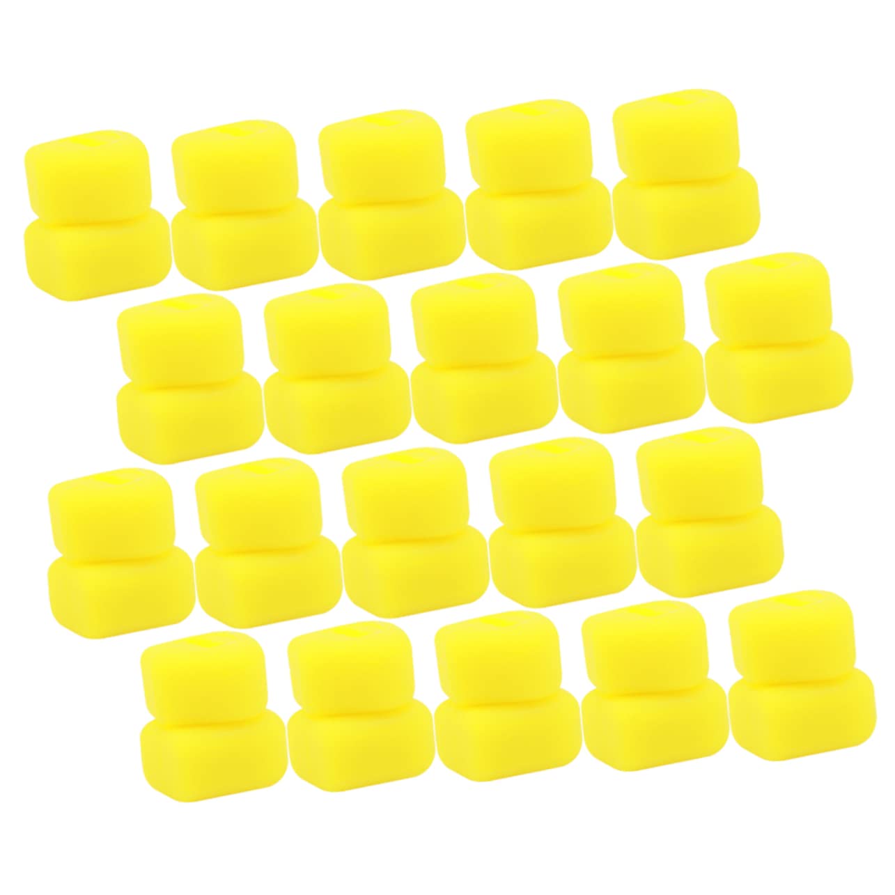 BESPORTBLE Perline Europee per La Pesca alla Carpa Esca Artificiale Esca Finta Esche da Pesca Esche Finte Forniture per La Pesca Esche Artificiali per La Pesca TPE Yellow