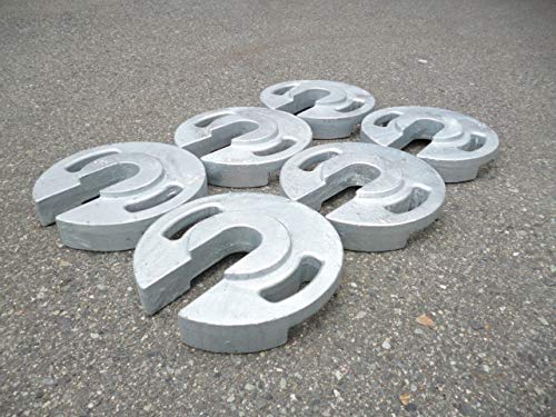 丸型テントウェイト１０ｋｇ – GREEN CROSS-select 工事現場の安全対策用品なら 野坂商事 テントウエイト 10kg メッキ品（塗装品と違い半永久的にサビません） 丸型 6個 10006