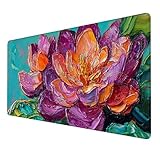 【TAPIS DE SOURIS】 : le tapis de souris ajoute de la couleur, du style et du confort à votre espace de travail. Le tapis de bureau doux et lisse protège votre bureau. Le tapis de souris est un cadeau spécial pour les collègues, les amis et la famille.