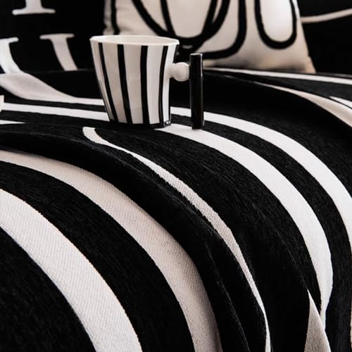 Funda de sofá de chenilla antideslizante para evitar pelos de mascotas en tu chaise longue 5