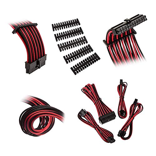 Preisvergleich Produktbild BitFenix Alchemy 2.0 Verlängerungs-Kit Schwarz / Rot