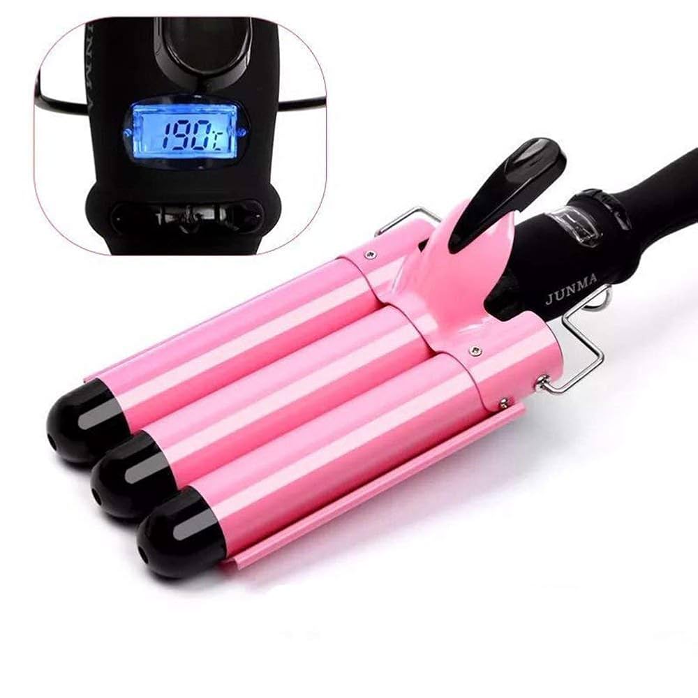 20-32m Automatic Perm Splint Ceramic Hair Curler 3 Barrels
