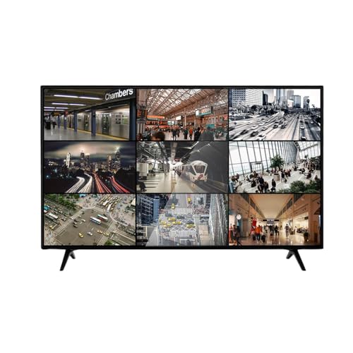 CCTVPRO 43 Inch Surveillance Grade Large Size 24/7 4K Monitor Screen, 4K LCD Monitor,...