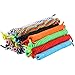 WILLBOND 12 Paires No Tie Lacets pour les enfants et adultes Lacets Élastiques Autobloquants Spirale sans Attache Lacets de Chaussures Élastiques pour Enfants et Adultes(Multicolore)