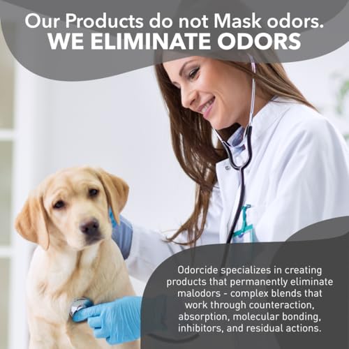 Image of Odorcide K.O.E Kennel Odor Eliminator Concentrate - For Cages, Runs & More - For Home & Kennel w /Safe, Non-Enzymatic Formula - Frost Scent -16 oz