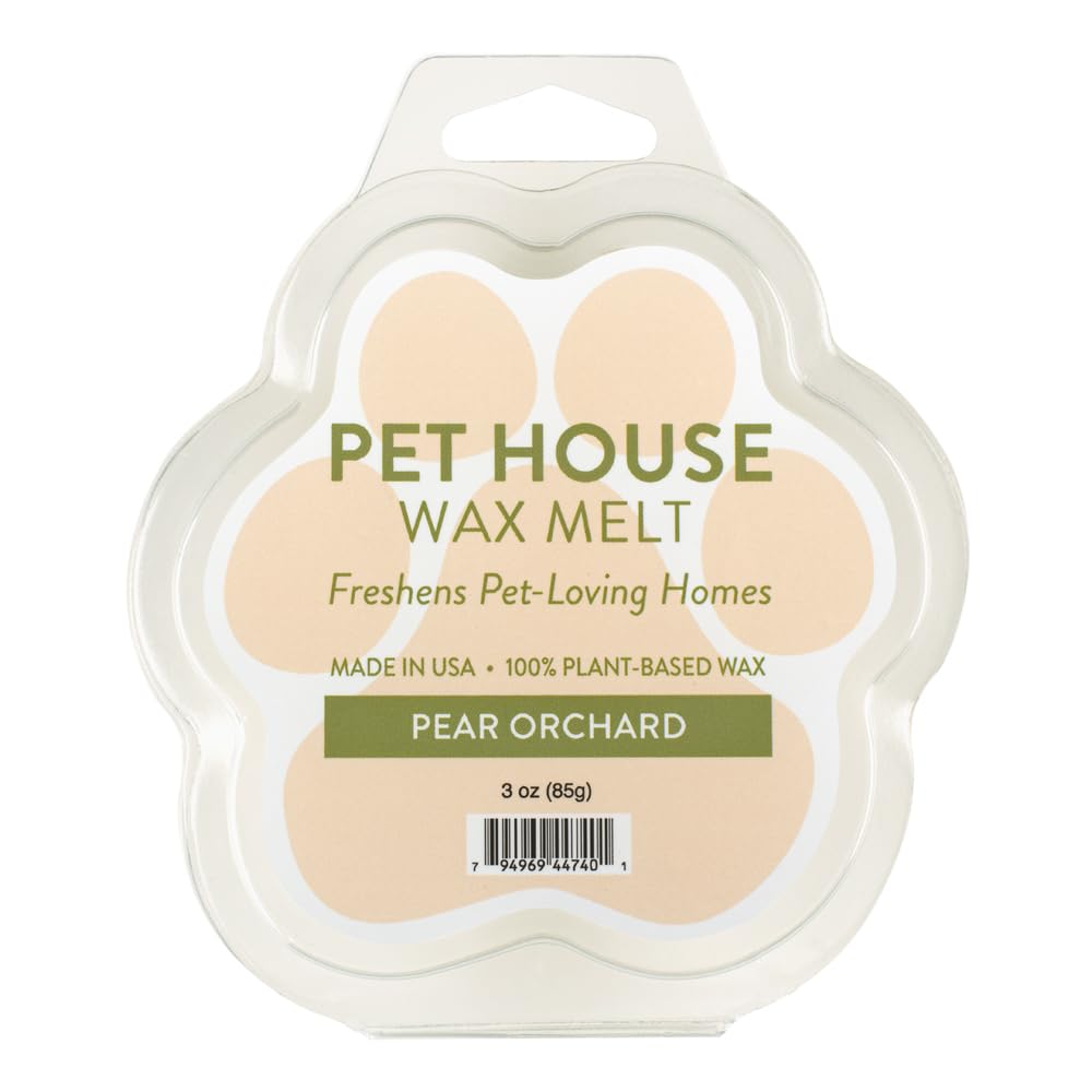 Pear Orchard Scented Wax Melts Plant-Based Wax, 2 Pack Pet House