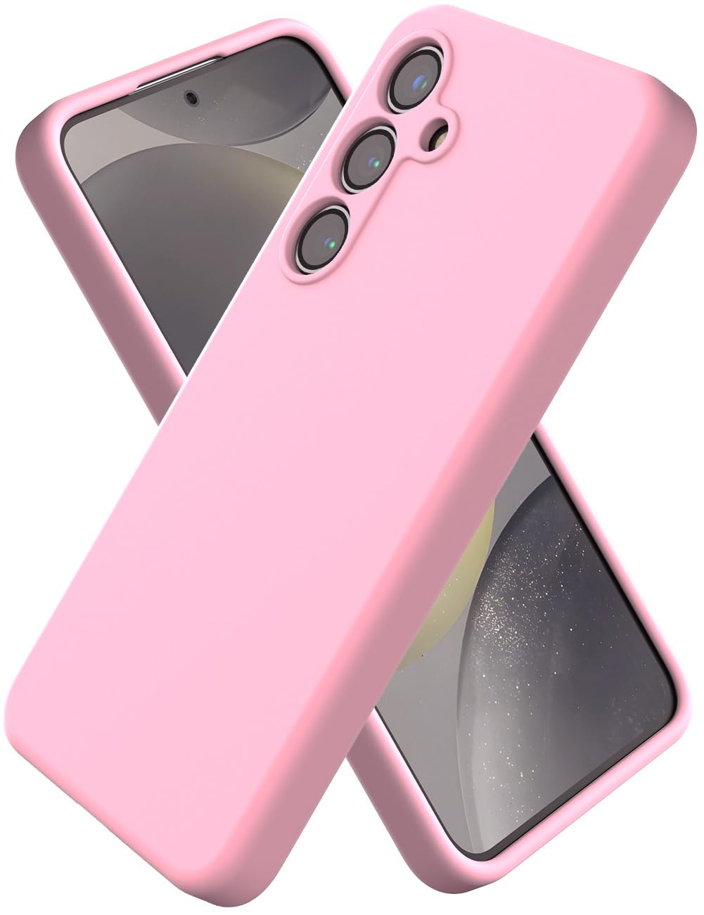 CUZMIGO for Samsung Galaxy S24 Plus Silicone Case, Slim Fit Premium Liquid Silicone Shockproof Phone Cover, Upgraded Camera Protection and Microfiber