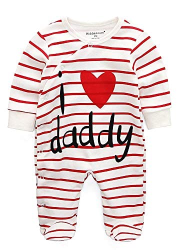 Barboteuse pour bébé coton mignon I Love Dad