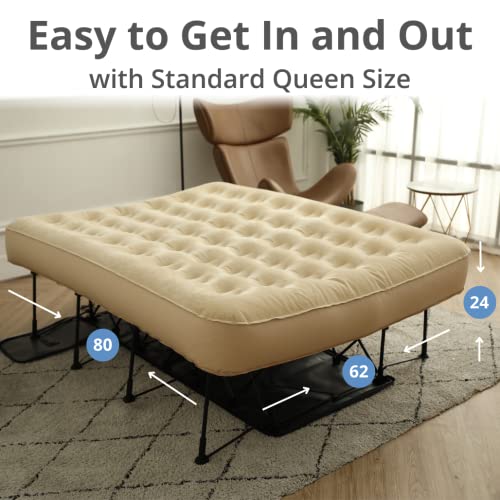 Image of Simpli Comfy Queen EZ Bed Self-Inflating Air Mattress (03.Queen-II)
