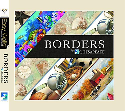 Chesapeake-CTR50321B-Fisher-Sage-Country-Outhouses-Wallpaper-Border Chesapeake CTR50321B Fisher Sage Country Outhouses Wallpaper Border