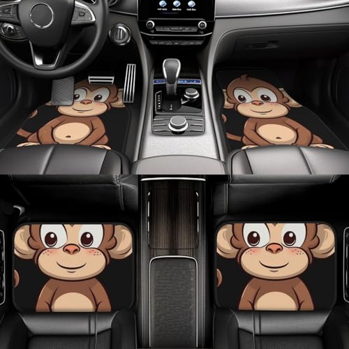 Tapis de sol voiture toutes saisons universels marrons pour camionnette et camion