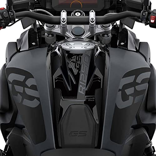 Labelbike Adesivo 3D Resinato Per Moto – GUNS 'N' ROSES Nero – Protezione E Decorazione Per Serbatoio, Made In Italy, Antigraffio E Resistente