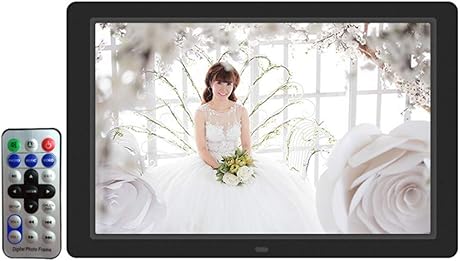 HUIGE Digital Photo Frame Zoll IPS Display Smart Electronic Electronic Frame MP3 Video Player Kalender Alarmuhr mit Fernbedienung UnterstAtzung USB SD-Karte HUIGE Digital Photo Frame Zoll IPS Display Smart Electronic Electronic Frame MP3 Video Player Kalender Alarmuhr mit Fernbedienung UnterstAtzung USB SD-Karte