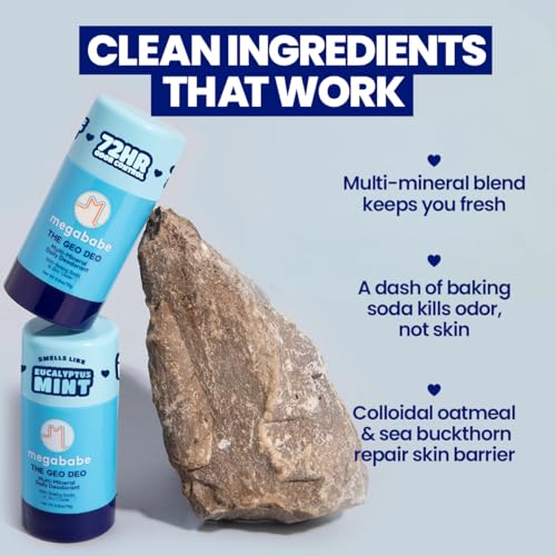 Megababe Daily Deodorant - 72 Hour Odor Protection