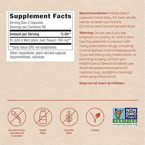 Nature's Way St. John’s Wort Capsules