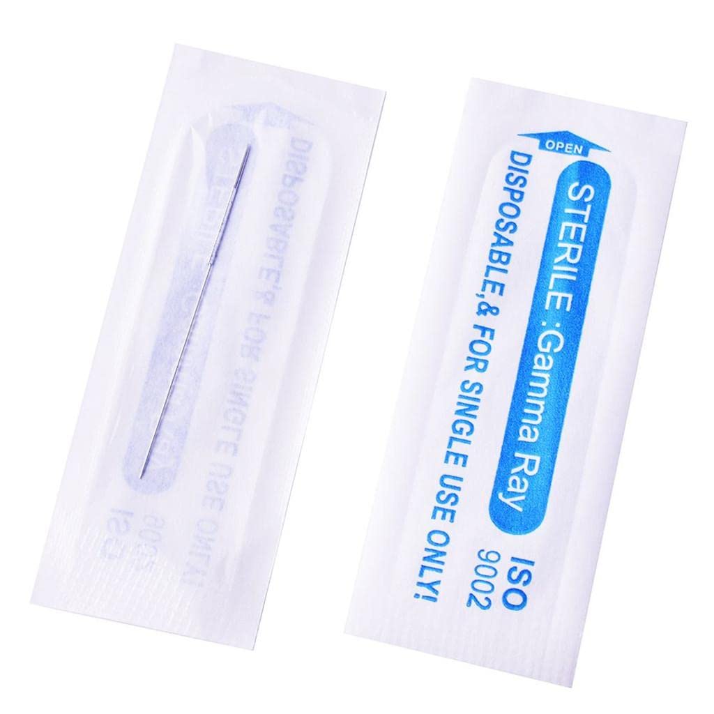 100 Pieces Microblading Permanent Makeup Needles for Eyebrow Pen 3rtattoo Needles Grips Tips Tattoos Art Health-image-26