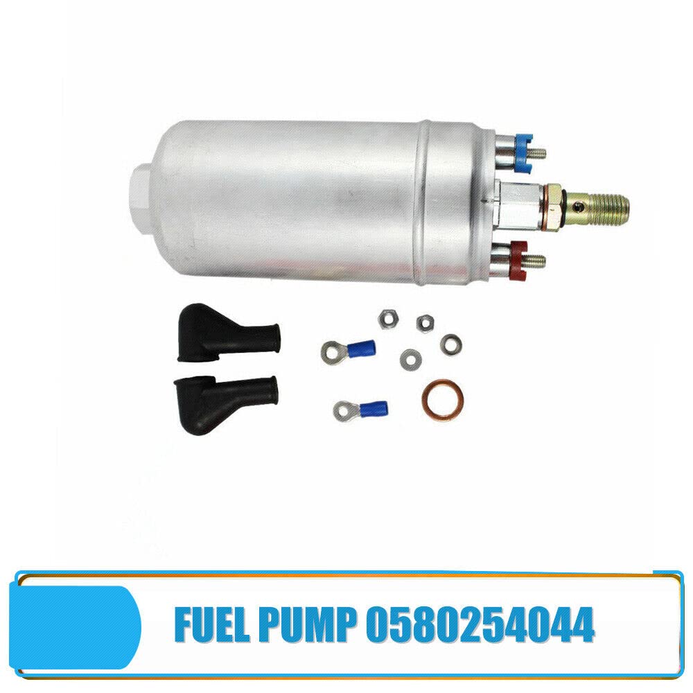 TopHomer High Performance Zewnętrzna pompa paliwa Mostplus 300LPH - uniwersalna wymiana pompy do Bosch 044