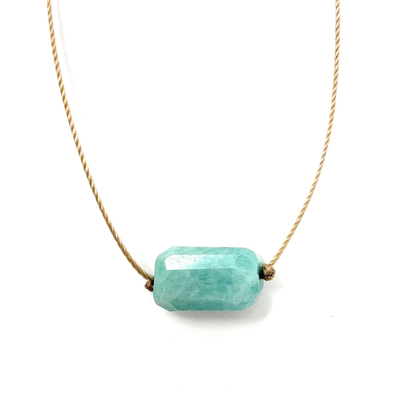Amazonite Freeform Gemstone Necklace