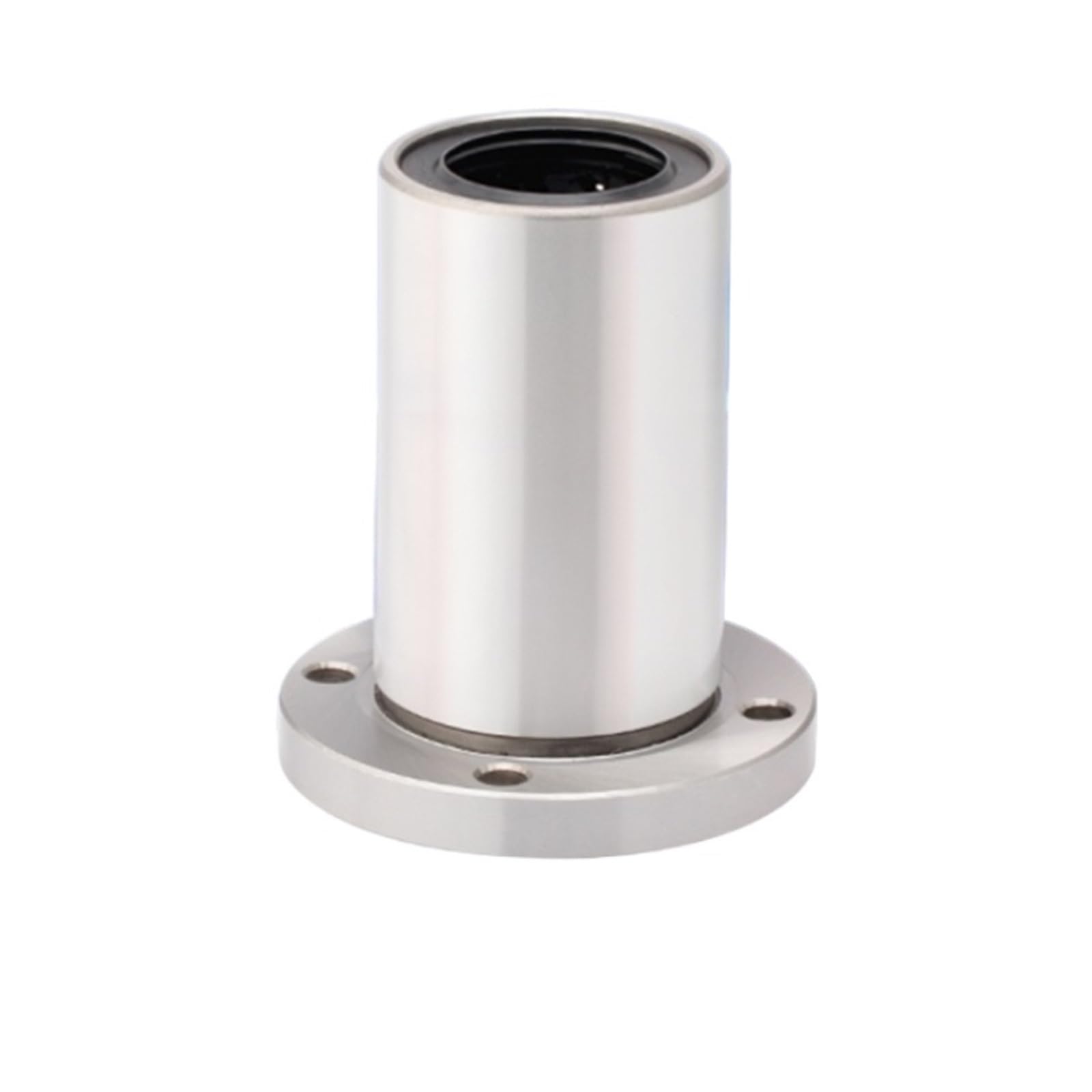 DEBLAN Cuscinetto lineare a Flangia Rotonda LMF10UU LHFR10 LME02-d10 Cuscinetto a Sfere lineare con Flangia Rotonda, Dimensioni 10 * 19 * 29(LHFR10)