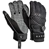 Radar Men's Vapor-K BOA Water Sports Gloves - Kevlar Grip, Ariaprene Construction, Aramid Palm, Pre-Curved...