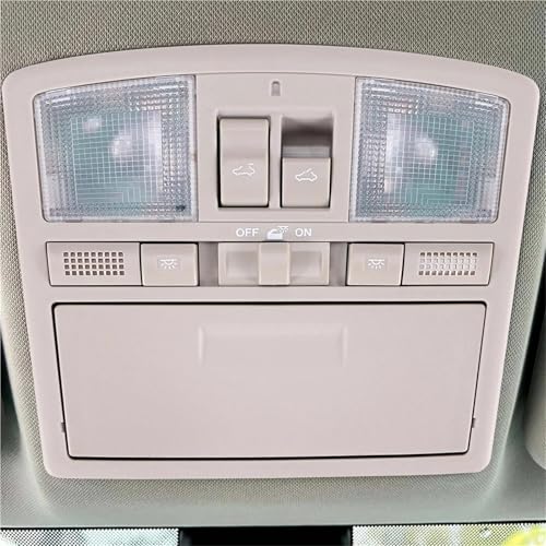 Consola superior gris Mazda 6 soluciona fallo de luz de mapa e interruptor de techo solar 6