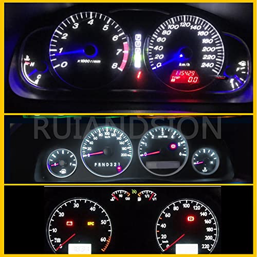 Ruiandsion LED Dashboard Light 3898 BA7S LED Bulb White DC 12V miniatura 6