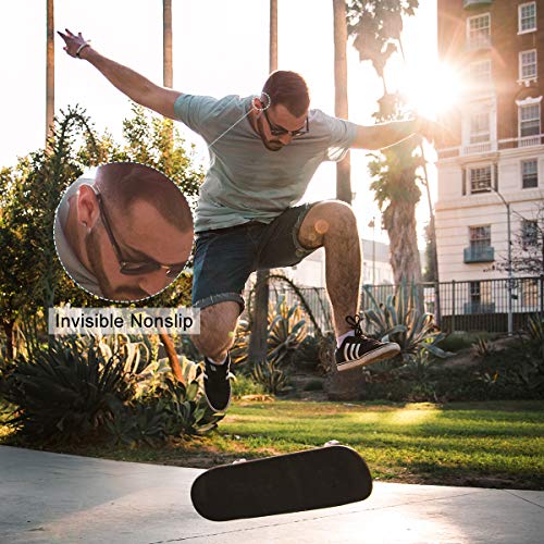 WINOMO 20 Paar weiche Silikon-Brillen-Anti-Rutsch-Ohr-Pads (Transparent)