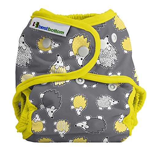 Best Bottom Cloth Diaper Shell-Snap, Hedgehog
