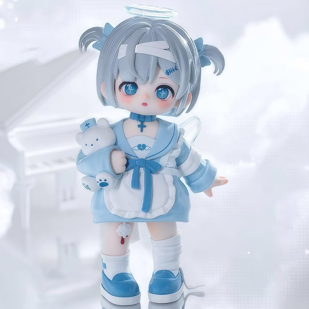 niannyyhouse Blind Box Figur, PVC-Sammelpuppen, Heart's Critical Point Serie, Sammlerstück-Ornamente (6 Stück)