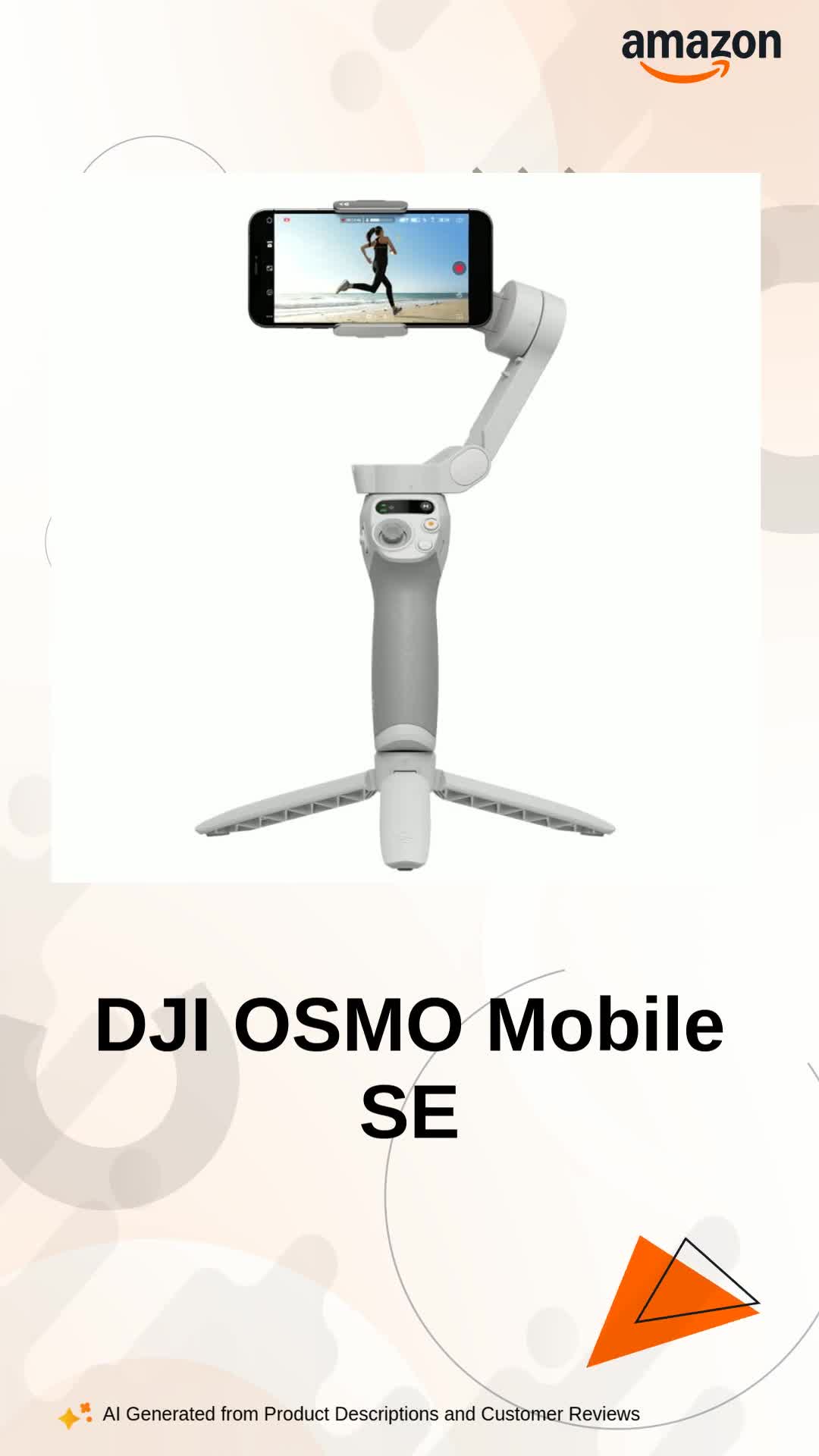 DJI OSMO Mobile SE Intelligent Gimbal 3-Axis Phone Portable and DJI OSMO Mobile SE Intelligent Gimbal 3-Axis Phone Portable and