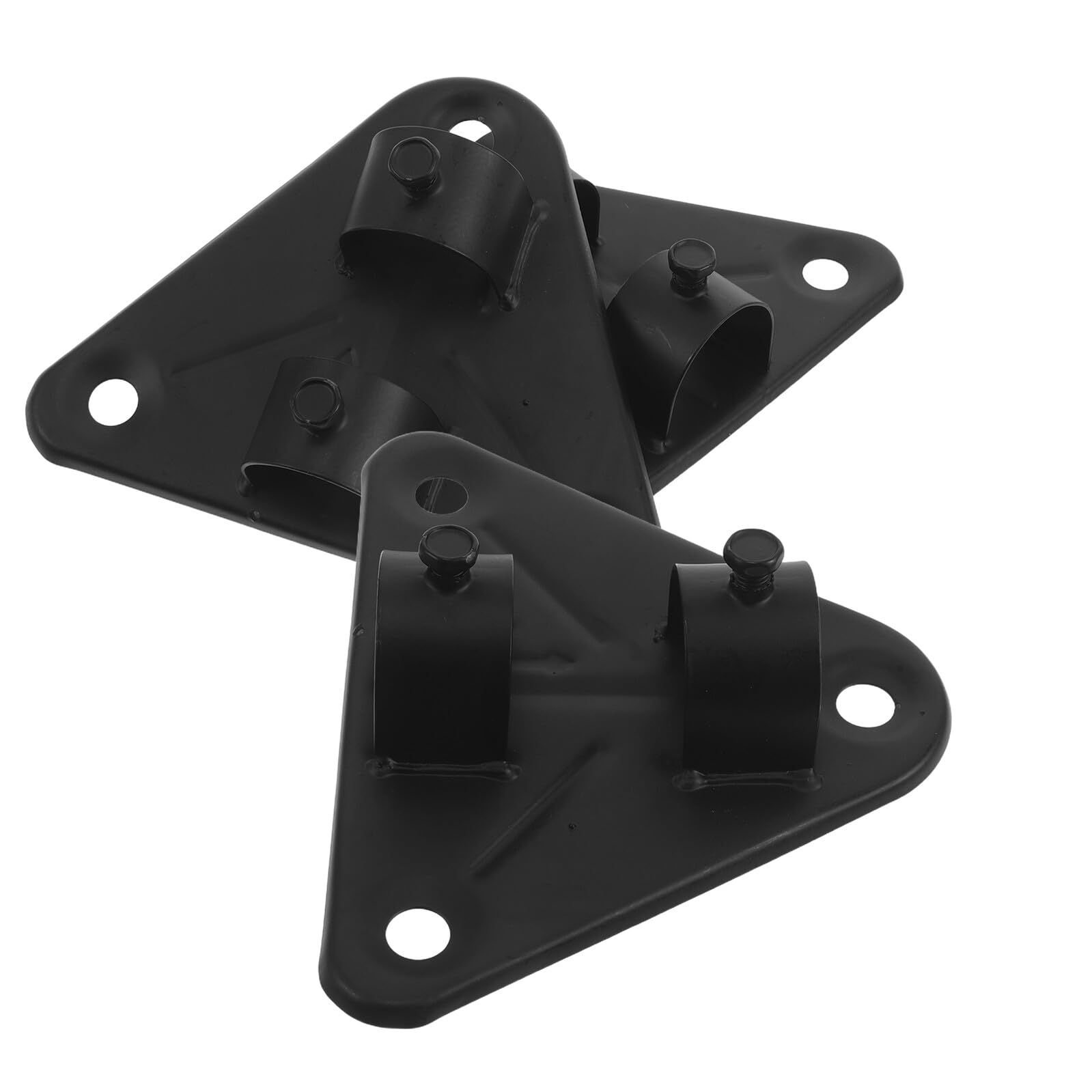 Plaques de fixation ventilateur Gatuida : support mural triangulaire robuste pour atelier