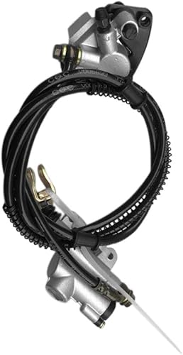 Miniatura 4 de Juego de cubos de rueda de montaje de eje trasero de 29 pulgadas, neumáticos de rueda con conjunto de llanta y freno y cadena T8F adecuado para