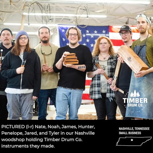 image for Timber Drum Co. Woodblock Percussion Musical Instrument, 7