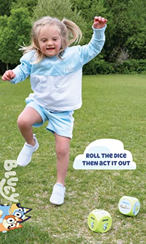 image for Little Kids BLUEY Wackadoo Dice Imagination Act Out The Action Game | 