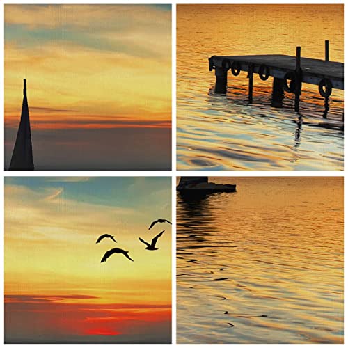 Quadro su Tela 100x70cm Stampe da Parete Spiaggia