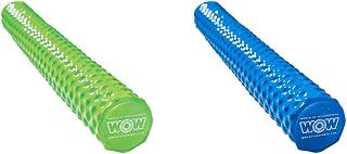 WOW Watersports 17-2062LG First Class Soft Dipped Foam Pool Noodles - Lime Green & Watersports 17-2060B First Class Soft Dipped Foam Pool Noodles - Blue