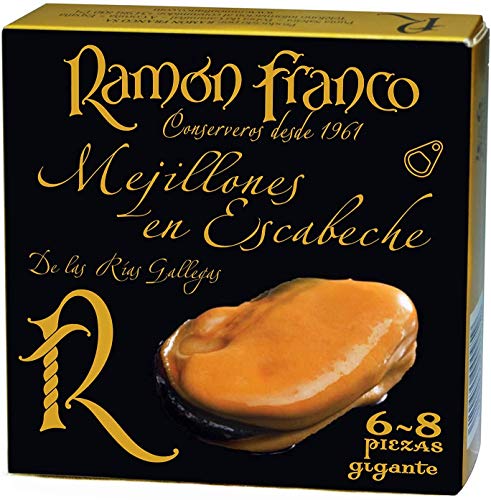 Mejillones en Escabeche Tamaño Gigante 115 g