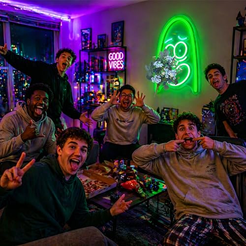 Image of Neon Signs for Wall Decor LED Sign Neon Lights for Game Room Decor