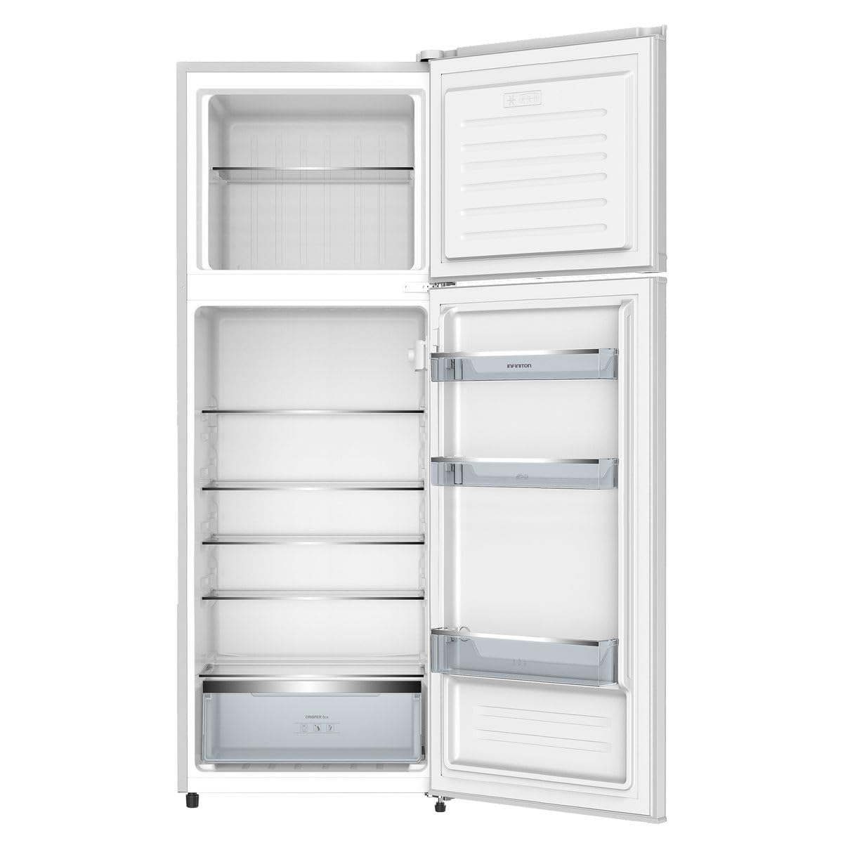 INFINITON | Frigorifico FG-300D75WEJ |Clase E| Capacidad 300 L | 174,5 cm de Altura | Defrost | Silent design | Blanco