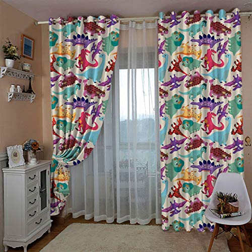 Rideaux occultants opaques à oeillets et draperies isolant thermiques de 132x160 cm