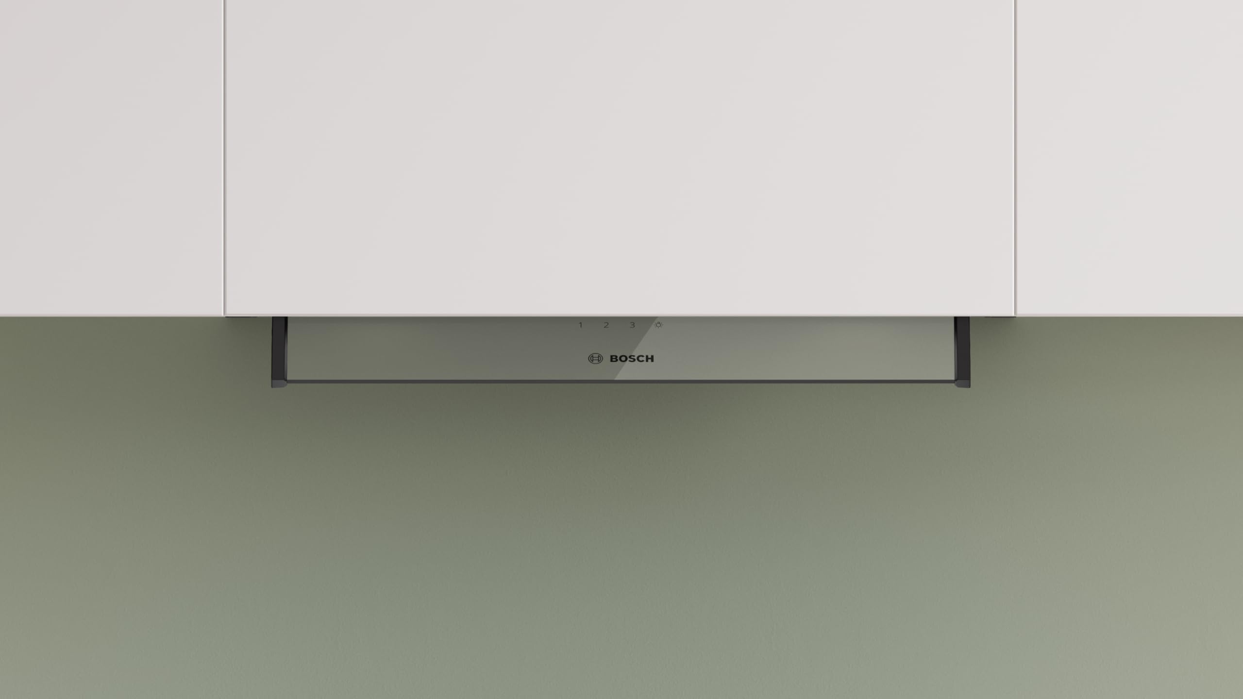 Serie 4 DBB65CC60 Integrierte Designhaube 60 cm Klarglas Mattschwarz