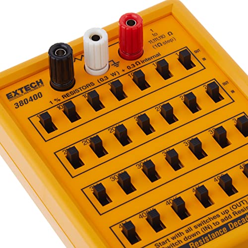 extech 380400 resistance decade box