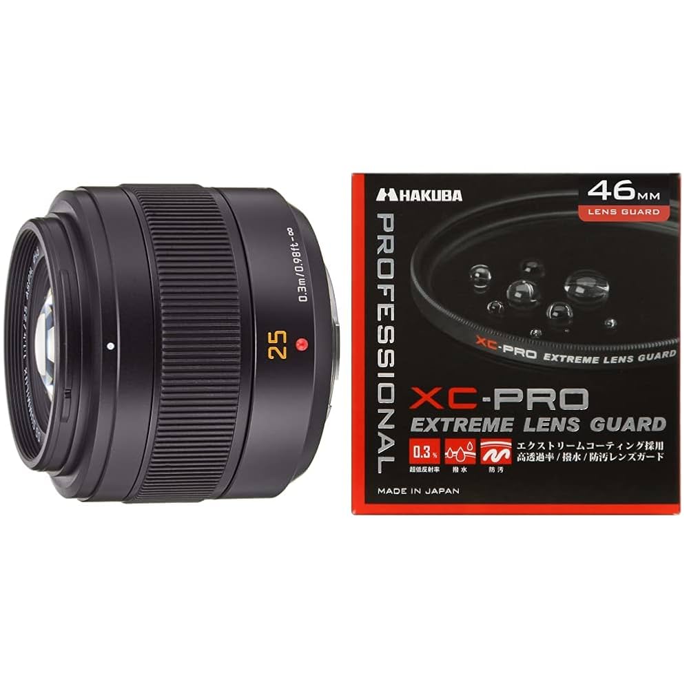 Panasonic - ライカレンズ　25mm panasonic 75200円　付属品あり Amazon | パナソニック(Panasonic) 標準単焦点レンズ マイクロ