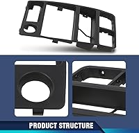 Vista 7 de PIT66 Panel de Remate de Marco de Radio de Salpicadero Compatible con Geo Tracker/Suzuki Sidekick 1992-1995