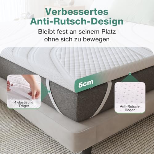 Image of Novilla Mattress Topper Twin Size - 3 Inch