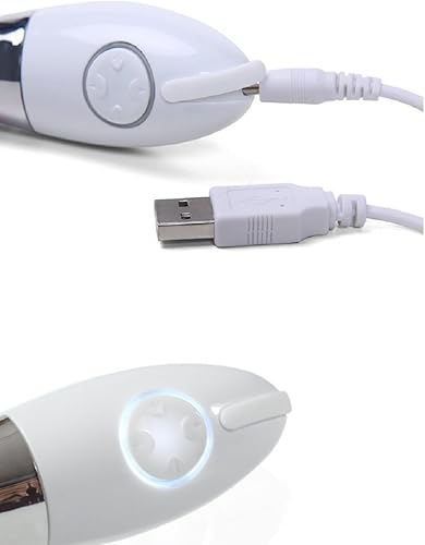 Miniatura 3 de Medium hembra Clítoris Masajeador Vibrador Orgasmo G Spot Simulador Juguete Sexual Recargable con 10 con modo vibración masajeador personal para