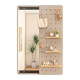 Photo Gallery twhzsai kit organizer per pannello forato in legno, pannello combinato espositivo modulare con specchio, parete portaoggetti da parete per ornamenti per la casa, ufficio, studio (grigio, 40x120 cm) Photo Gallery twhzsai kit organizer per pannello forato in legno, pannello combinato espositivo modulare con specchio, parete portaoggetti da parete per ornamenti per la casa, ufficio, studio (grigio, 40x120 cm)