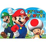 American Greetings Super Mario Invite Postcards