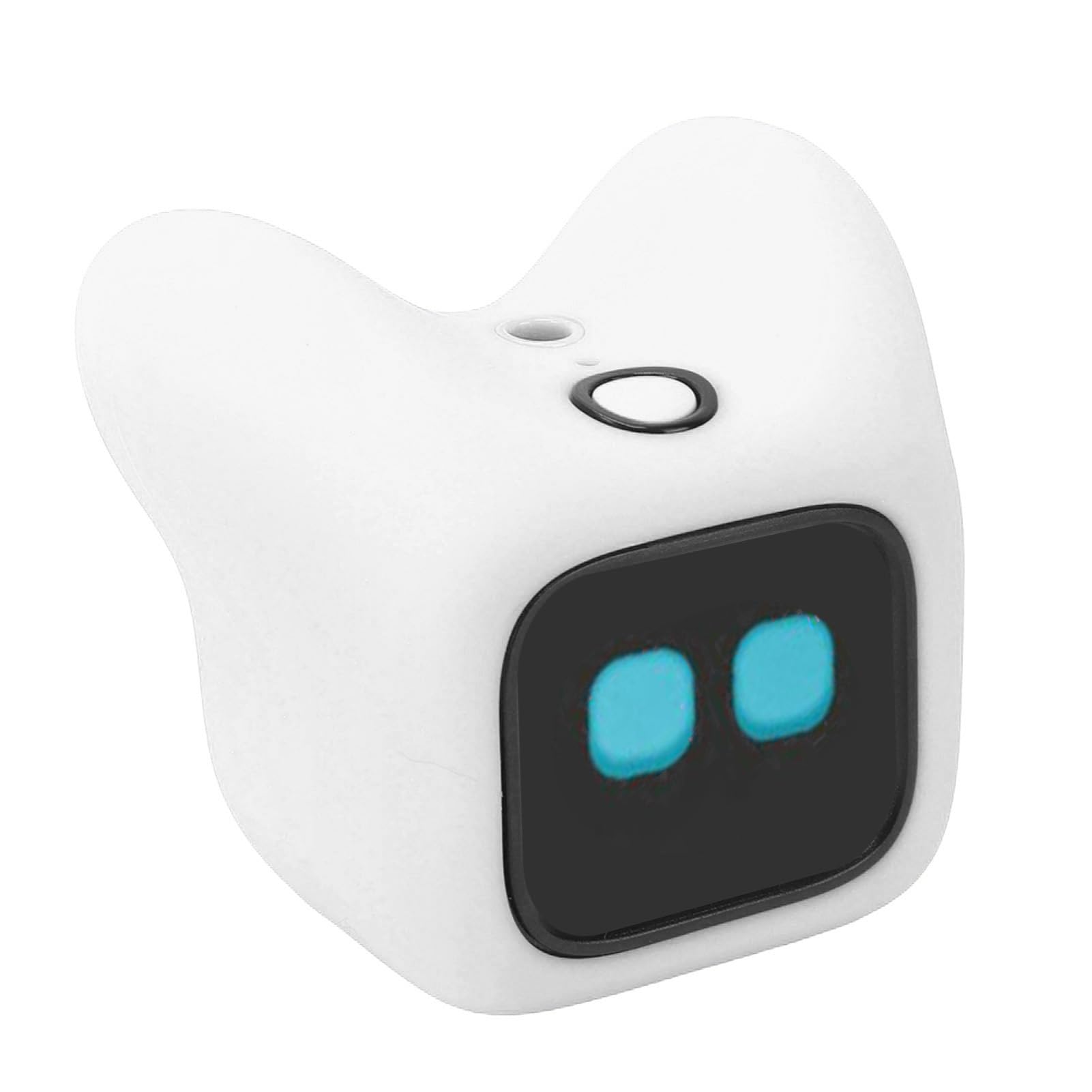 Robot Interactivo con IA, Mascota Electrónica con Reconocimiento | Configuración Multilingüe, Carga Magnética, Cuerpo de Silicona Compacto de 7x6x5 Cm, Batería de 800 MAh y Modos Duales de